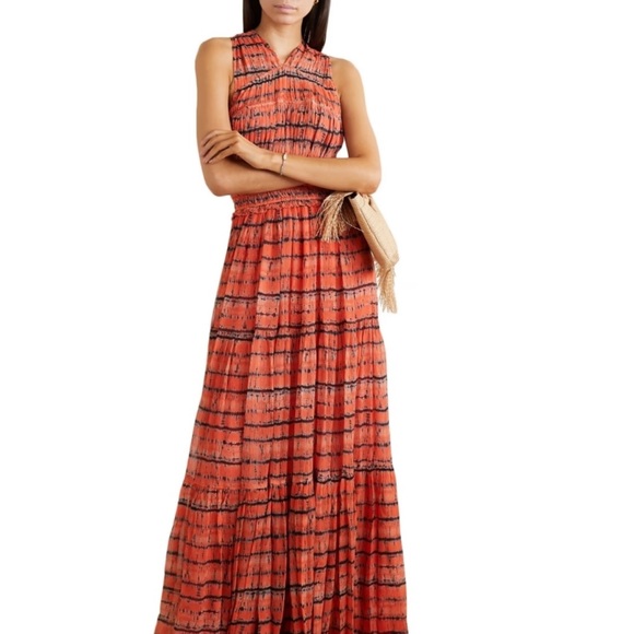 Ulla Johnson Dresses & Skirts - NWT Ulla Johnson Freesia Gown in Chili Tie Dye